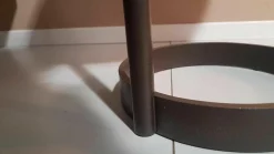 Jori Couchtische|Couchtisch Sposa Tischplatte Leder Lipano Fondente