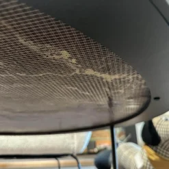 Papadatos Couchtische|Couchtisch Symi Platte Marmor Rosso Levanto Rot Weiß Gestell Stahl Schwarz Pulverbeschichtet