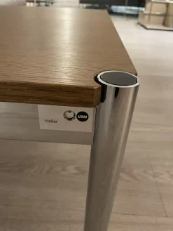 USM Haller Couchtische|Couchtisch USM-Haller Eiche Braun Geölt 75x75