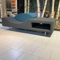 Sitano Daybeds & Recamieren|Designliege Silit Stoff Anthrazit Petrol