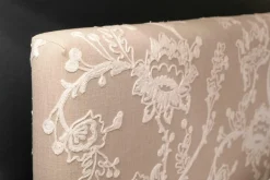 Schramm Polsterbetten|Doppelbett Gala GA28-S-3B Stoff Max 220 Beige Uni Fuss MS 20 Alu Matt Ohne Matratze Und Untermatratze