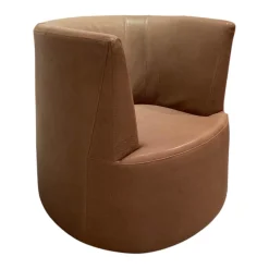 Brühl Relaxsessel|Drehsessel Powder Leder Olivia 6181 0020 Braun