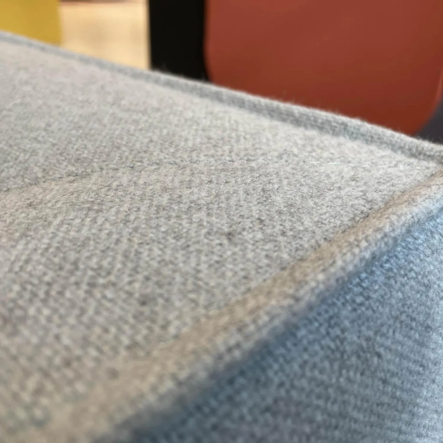 COR Bänke|Eckbank Mell Stoff Hellblau Metallgestell Verchromt, Stoff 9705 - hellblau