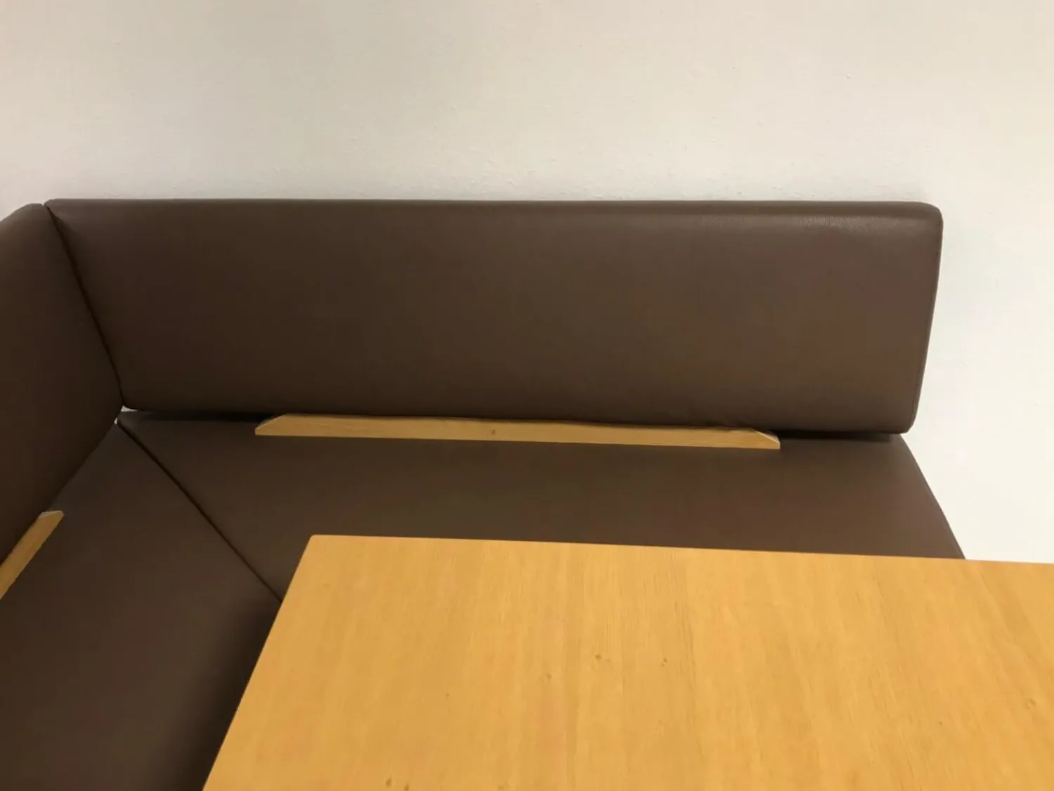 Elro Essgruppen|Eckbankgruppe Modell Trendline 350 Wildeiche Natur Bezug Kunstleder Braun