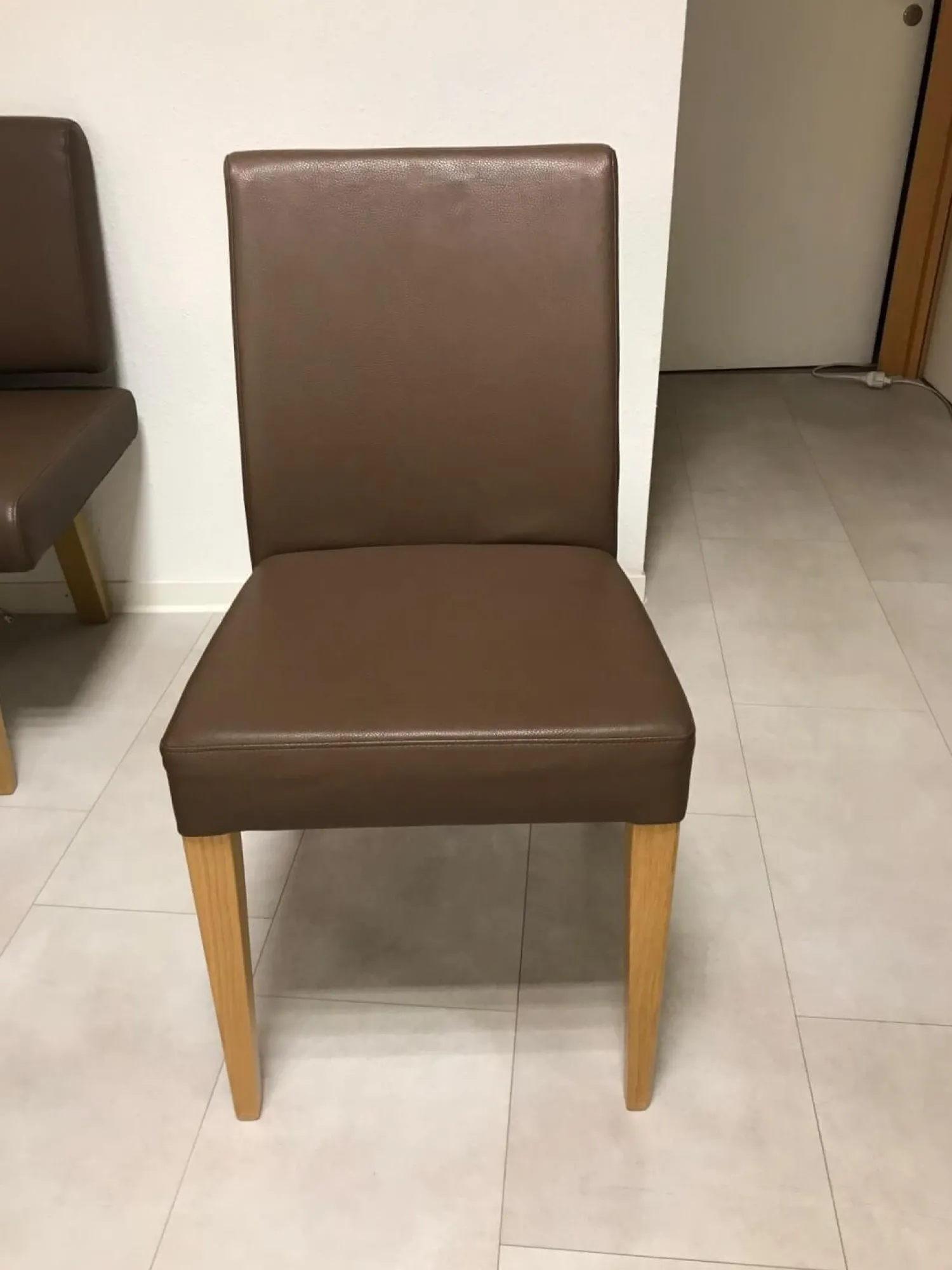 Elro Essgruppen|Eckbankgruppe Modell Trendline 350 Wildeiche Natur Bezug Kunstleder Braun