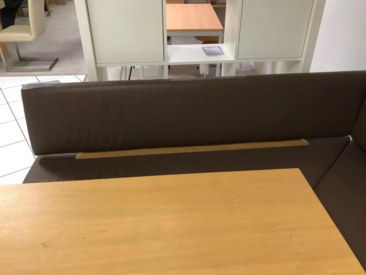 Elro Essgruppen|Eckbankgruppe Modell Trendline 350 Wildeiche Natur Bezug Kunstleder Braun