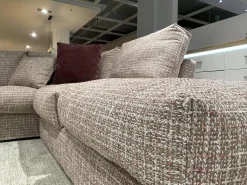 Musterring Ecksofas|Eckgarnitur SO Dallas PL OTR Stoff Be Trendy 1673 Rose Rot Braun Inklusive Kissen