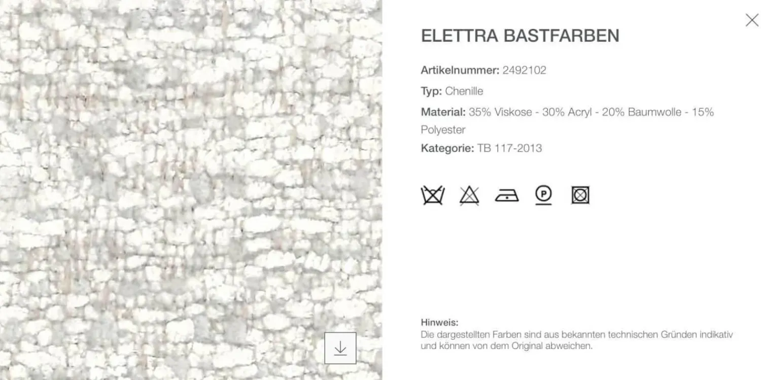 B&B Italia Ecksofas|Eckiges Sofa Charles Stoff Chenille Elettra Bastfarben Beige Innenrahmen Stahlrohre Füße Aluminiumguss Mit Kissen