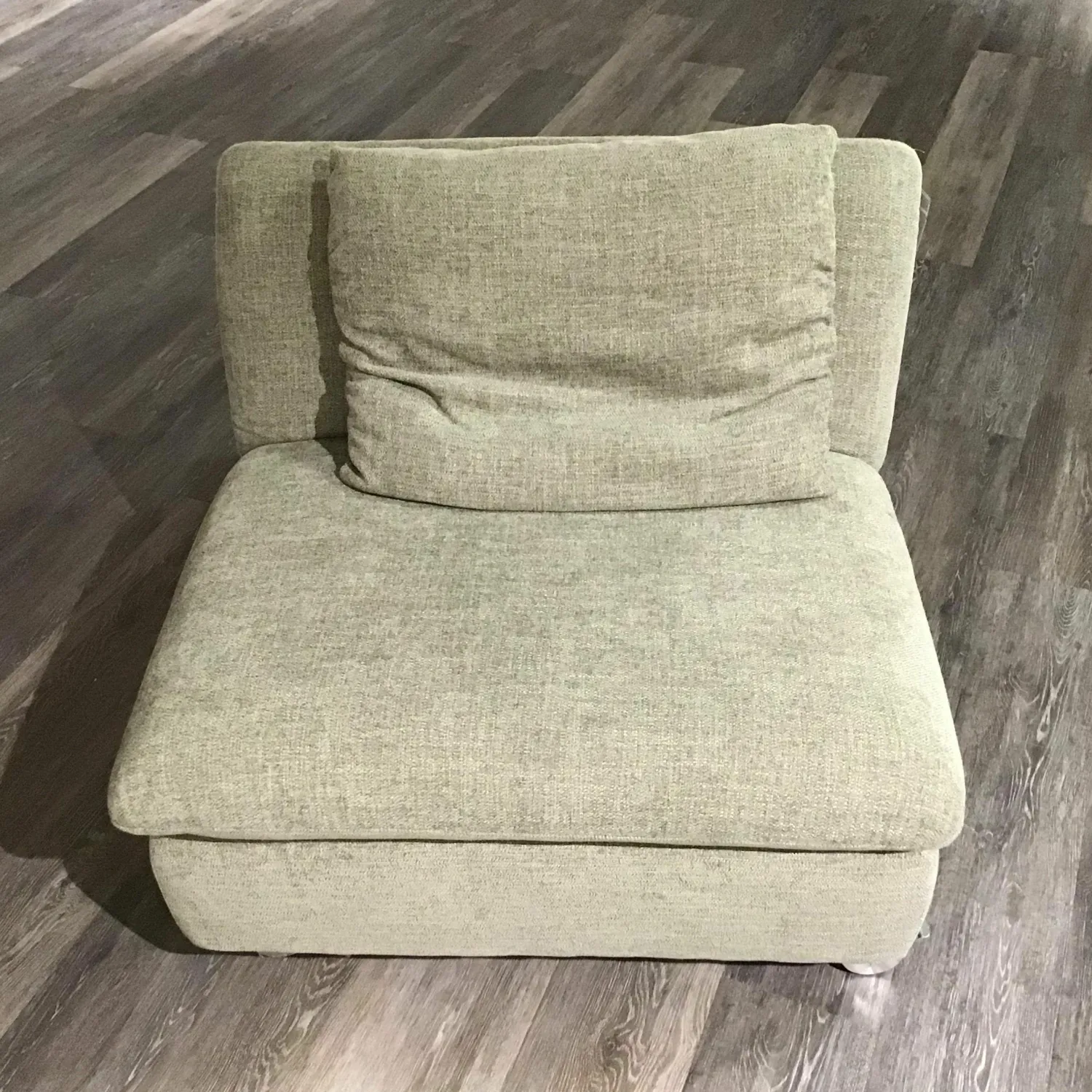 W. Schillig Ecksofas|Eckkombination Wanja Stoff S4337 Leaf Grün Metallfuß Schwarz