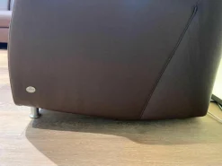 himolla Ecksofas|Ecksofa 1104 PRC Leder LL Soft 31 Nougat 281x251 Rücken Echt Wallfree