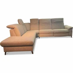 himolla Ecksofas|Ecksofa 1061 Stoff 14 Bodflu8 Gletscher Superlastic Med Fuß 68 Bronze