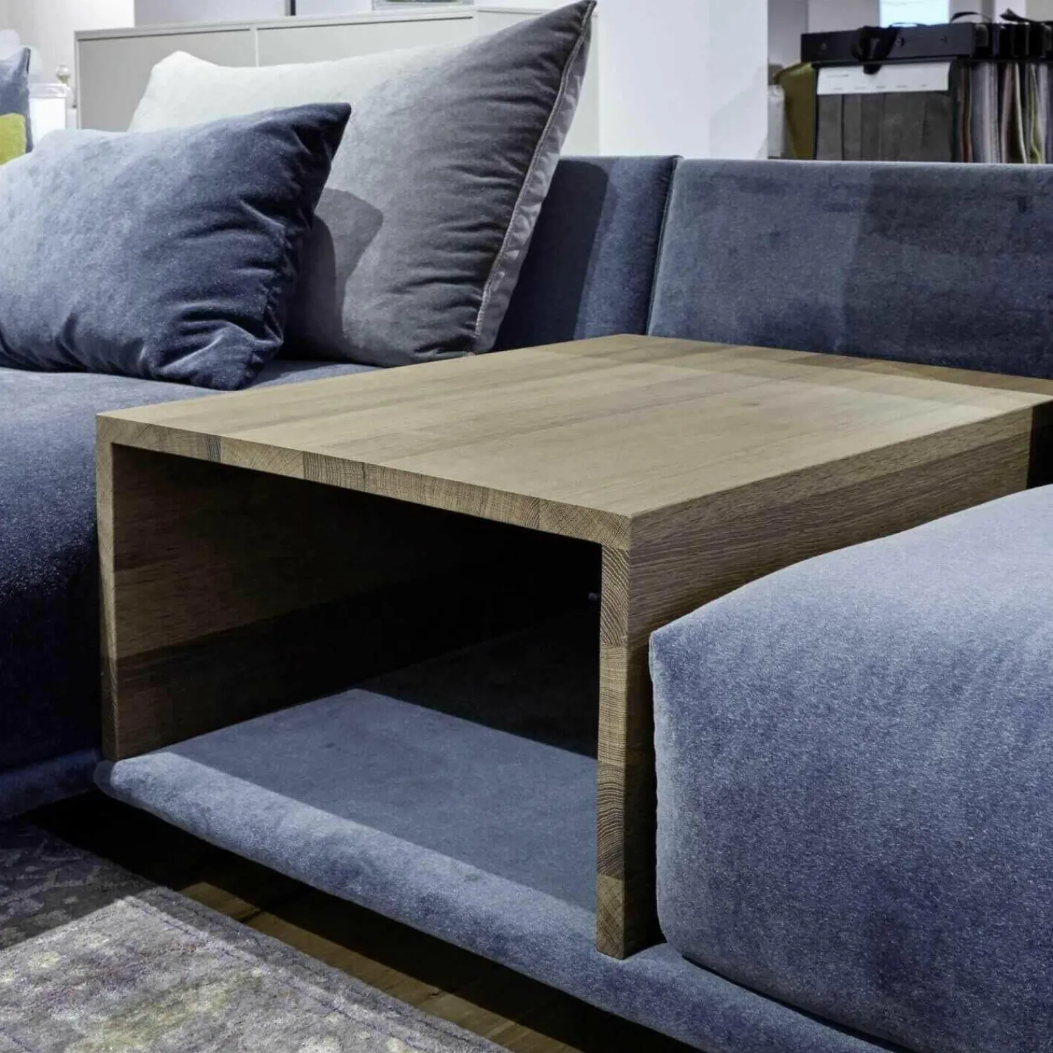 Bullfrog Ecksofas|Ecksofa 0118 Stoff Taubenblau