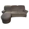 Arco Ecksofas|Ecksofa Aachen Stoff Q2 Uni Stein Grau