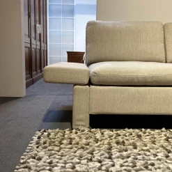 Brühl 3-Sitzer-Sofas|Ecksofas|Ecksofa Alba Stoff 3360 Beige Mit Klappbaren Armteilen