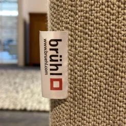 Brühl 3-Sitzer-Sofas|Ecksofas|Ecksofa Alba Stoff 3360 Beige Mit Klappbaren Armteilen