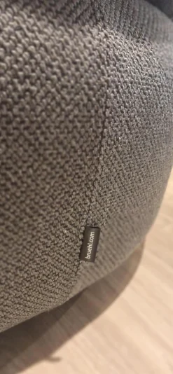 Brühl Ecksofas|Ecksofa All Together Stoff 44 0093 Grau mit 4 Kissen