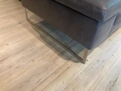 Activineo Ecksofas|Ecksofa Barolo Stoff Relax 66 Graphite Grau mit 2 Kopfstützen