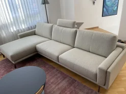 Leolux Ecksofas|Ecksofa Bellice Stoff Apollo Star 26931 Grau