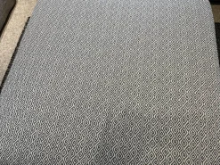 Varaschin Ecksofas|Ecksofa Belt Stoff Gemma Titanio D170 Marine Iron Grau mit Hocker