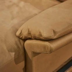 Erpo Ecksofas|Ecksofa CL 960 Leder 390.850 Tabac Braun Kufe HG