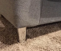 Erpo Ecksofas|Ecksofa Classics CL500 Stoff 18 2022.80 Grau mit Kopfstütze