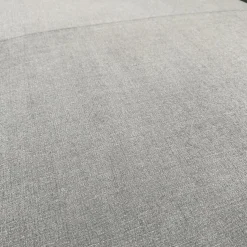 COR Ecksofas|Ecksofa Conseta Stoff 8159 Mittelgrau Metallkufen Verchromt