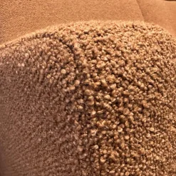 COR Ecksofas|Ecksofa Conseta Stoff 8202 Rost Orange Schmalfuß Orange Inklusive Kopfstütze