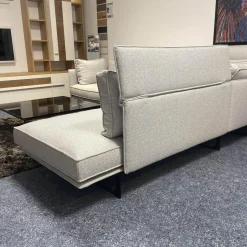 IP Design Ecksofas|Ecksofa Cube Air Bezug Mara IP1763-181 Cube Lounge Parsolgrau