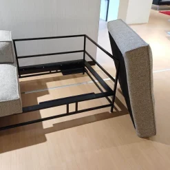 Brühl Ecksofas|Ecksofa Easy Pieces Stoff 24 0090 Grau Gestell Schwarz