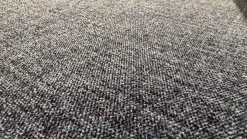 Wendelbo Ecksofas|Ecksofa Edge Stoff Zest 12 Blau Grau Gestell Edelstahl Inklusive Kissen