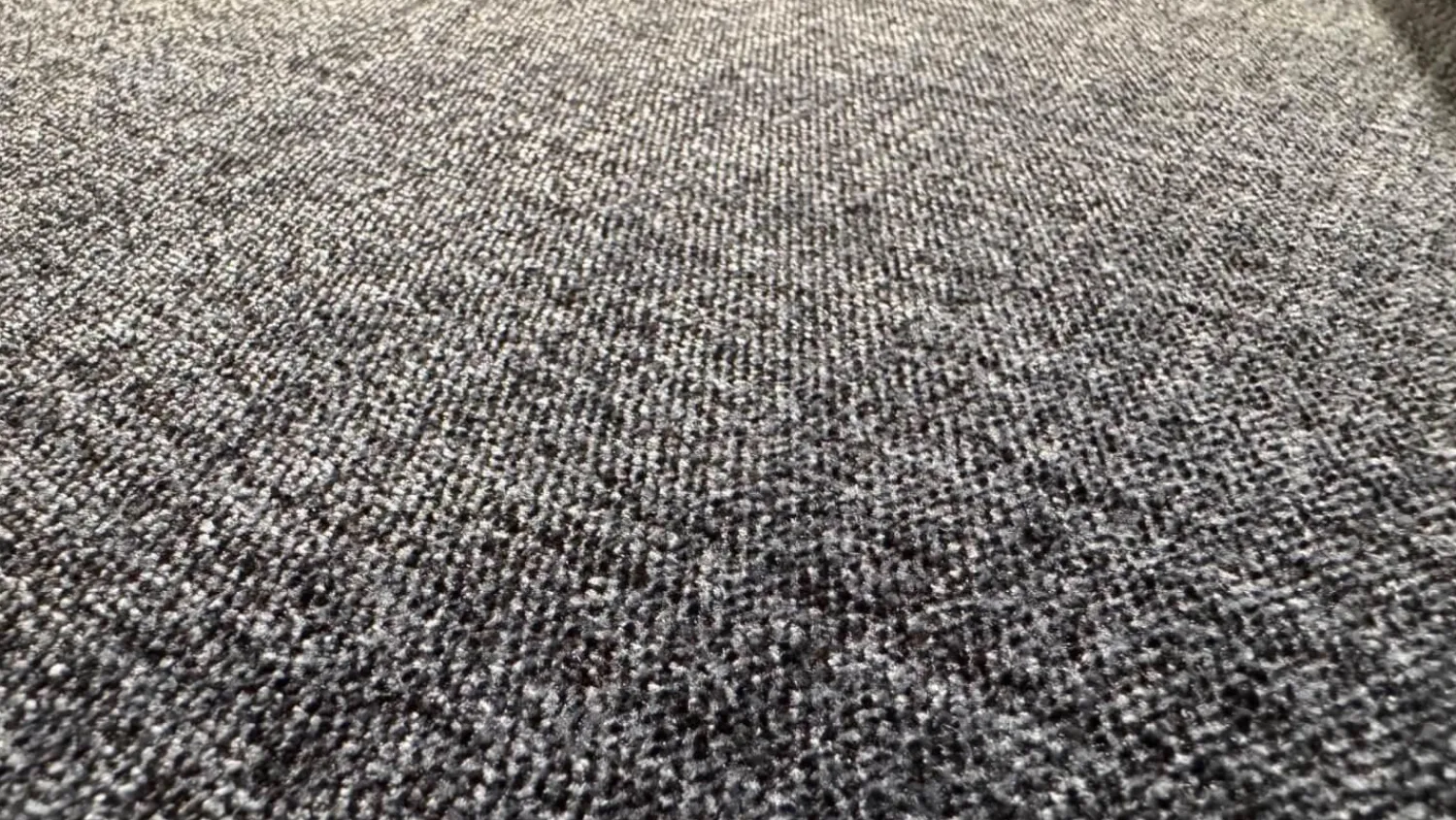 Wendelbo Ecksofas|Ecksofa Edge Stoff Zest 12 Blau Grau Gestell Edelstahl Inklusive Kissen