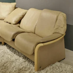 Stressless Ecksofas|Ecksofa Eldorado Leder Paloma Sand Buche