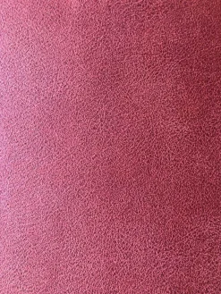 Dietsch Ecksofas|Ecksofa Family Relax 3 Stoff Deluxe Ziegel Rot Füße Metall Mit Bettauszug Inklusive Hocker