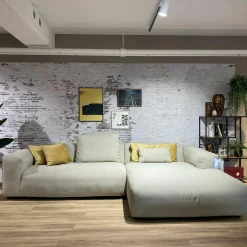 freistil Rolf Benz Ecksofas|Ecksofa Freistil 187 Stoff 4072 Seidengrau Grau Füße Kunststoff Inklusive 3 Kissen