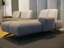 WK Wohnen Polstergruppen|Ecksofa Garnitur WK 515 Joker Stoff Cosmo Anthrazit Light Mit 360 Grad Verstellbarer Rückenkissen