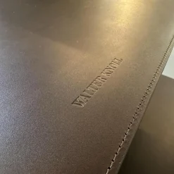 Walter Knoll Ecksofas|Ecksofa Grand Suite Stoff Lino 7706 Pearl Grau Beige Ablage Leder Saddle Coffee Braun