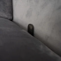 Bielefelder Werkstätten Ecksofas|Ecksofa Inspiration Aktionsstoff Leno BW 1746-151 Blau Grau