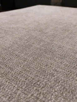 Global Ecksofas|Ecksofa Lucero Stoff Bernando Oliv Grau Metallkufe Schwarz