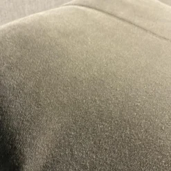 Hay Ecksofas|Ecksofa Mags Stoff Kvadrat Fiord 151 Grau Füße Kiefernholz Schwarz Gebeizt Inklusive Rückenkissen