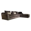 B&B Italia Ecksofas|Ecksofa Maxalto Solatium Stoff Sirio Anthrazit 2053153 mit 7 Kissen