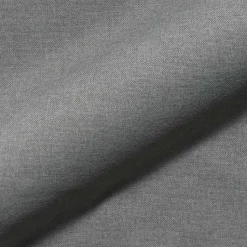 COR Ecksofas|Ecksofa Mell Lounge Stoff 7208 Steingrau Grau Fußrahmen P120 Pulverbeschichtet Schwarz