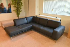 Polipol Ecksofas|Ecksofa Mirabella Leder Aurelia Nightblue Blauz