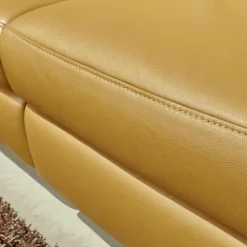 Musterring Ecksofas|Ecksofa MR7300 Leder 22 Whisky Mit Relaxfunktionen