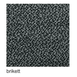 himolla Ecksofas|Ecksofa MS 1019 Stoff 24 Q2 Rustica Brikett Grau Metallkufe Edelstahloptik Gebürstet Mit Wall Free Funktion