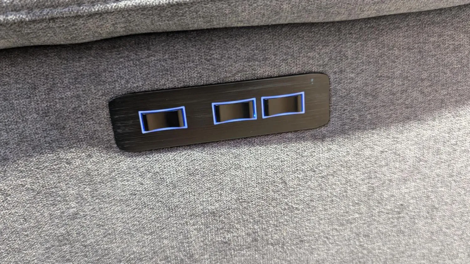 Arco Ecksofas|Ecksofa Nassau Stoff Denise Grau 5697.026 Füße Chrom