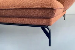 himolla Ecksofas|Ecksofa Nova 1378 Stoff Pura Grappa Rot Braun Rahmenkufe Anthrazit Pulverbeschichtet Inklusive Elektrische Verstellung