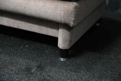 Arco Ecksofas|Ecksofa Picco Stoff Amane AC Malve Beige Braun mit Armlehnenverstellung