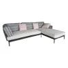 B&B Italia Ecksofas|Ecksofa Ribes Outdoor Stoff Elisir Nature mit 7 Kissen