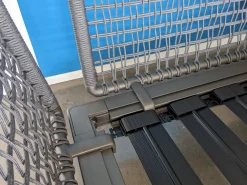 B&B Italia Ecksofas|Ecksofa Ribes Outdoor Stoff Elisir Nature mit 7 Kissen