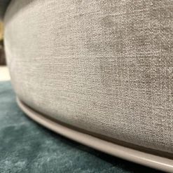 Bielefelder Werkstätten Wohnlandschaften|Ecksofa Sofalandschaft Inspiration Stoff Fame Beigebraun Sockelrahmen Holz